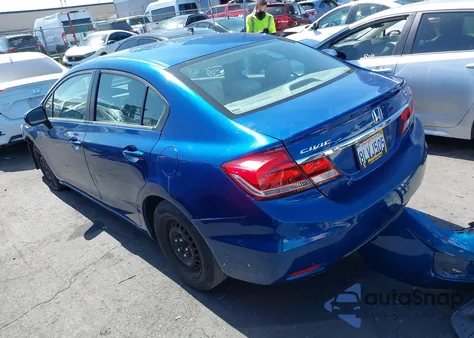 2015 Honda Civic Lx из США, поврежденный, VIN 19XFB2F5XFE220989